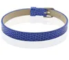 DHL epacket Nuovo braccialetto da polso con motivo serpente PU da 8 mm può indossare ciondoli per diapositive con lettere fai-da-te DJFB301 Gioielli con braccialetti con ciondoli