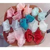 15632 Babymeisjes Barrett Kids Bokwnot Barrettes Kinderen Multi-layer garen Bowknot Haarspelden Haarclip Haaraccessoire