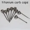 14 мм и 18 мм Titanium CARB CAPS CAPS TITANIUM Nail Nazy Nowness Titanium Nail Gr 2 Nail для стеклянной водой бонг