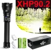 xhp90 Led olight xhp902 High power flashlights 18650 flash x5 26650 usb battery for 1000 meters2585797