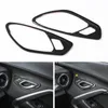 ABS Carbon Fiber Car Interior Door Decoration Kit Stickers For Chevrolet Camaro 17-19