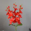 Heet water kastanje (5 stengels / bos) 26.38 "Lengte simulatie lente gladiolen voor thuis bruiloft decoratieve kunstbloemen