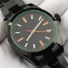 Cała wysokiej jakości pełna stal ze stali nierdzewnej Automatyczne zegarek mechaniczny Wodoodporny Super Luminous Sapphire Mirror WristWatches2482