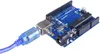 Carte UNO R3 ATmega328P avec câble USB pour Arduino - Compatible avec Arduino UNO R3 Mega 2560 Nano Robot252e