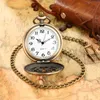 Steampunk Antique Hollow Out DAD Father Watch Men039s Quartz Analog Pocket Watches Necklace Pendant Chain Gift4918852
