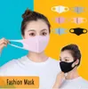 Auf Lager Gesicht Mund Abdeckung PM2.5 Maske Erwachsene Atemschutzmaske Staubdicht Waschbar Wiederverwendbare Eisseide Baumwollmasken DDA302