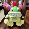 Bowser Koopa Luigi Bros Brinquedo infantil Boneca de pelúcia Brinquedo de pelúcia presente de aniversário 28cm7737365