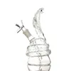 Hookahs Small 6.5'' Glass Water Bong mini bongs three different colors snake shapes