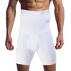 Vertvie Men Mage Control Shorts High midja Slim Underwear Body Shaper Seamless Belly Girdle Boxer Briefs Abdomen Control Pants1824886