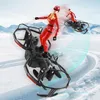 Two-axis Remote Control Mini Aircrafts& Drone Toy, Parachute mode with Doll, Altitude Hold, Speed Adjustment of 3 Gears, Xmas Kid Gift, 2-1
