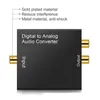 Convertitore audio analogico digitale a 3,5 mm Jack 2 * RCA Amplificatore Amplificatore Decoder Fibra ottica Segnale coassiale per analogico DAC SPDIF STEREO