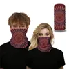 Léopard 3D cache-cou écharpe Cosplay Totem imprimé extérieur Bandana randonnée fleur foulards Streetwear Bandanas bouche Protection18538947