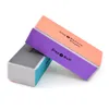 10pcs 4 Way Sponge Square Mini Nail Buffer Block 4 ملف جانبي إزالة التلال البولندية تلميع اللمعان المحمولة العازلة