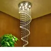 Kristall-Kronleuchter, luxuriös, klare, moderne Beleuchtung, Decken-Kronleuchter, Lichter für den Innenbereich, Esszimmer, Treppen, Flur