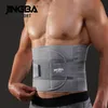 Jingba Support Fitness Sports midja Back Support Belts Sweat Belt Trainer Trimmer Musculation Abdominale Sports Safety2779117