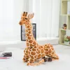 35140 cm simulação de alta qualidade girafa brinquedo de pelúcia bonito grande animal de pelúcia boneca crianças brinquedo menina decoração de casa aniversário Christm3279314