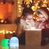 Luce notturna RGB LED Led Ledside USB Atmosfera Atmosfera Lampade con telecomando Colorful Camping Lantern per la casa Decor Lampada da tavolo Bambini Camera da letto Bed Bedroom Regalo