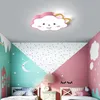 Moderne LED Plafondverlichting voor Slaapkamer Woonkamer Home Deco Cartoon Roze Fancy Plafondlamp voor Kinderen Slaapkamer Baby Jongens Meisjes