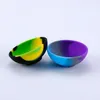 2021 Silicone Ashtray Creative Round Ashtrays Anti-Shock Smoke Ash Tray Fashion Miljöhotell Hem KTV