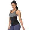 UPS Free Shipping Waist Tummy Shaper Belt Neoprene Fabric Waist Trainer Double Straps Cincher Corset Fitness Sweat Bands Girdle FY8084