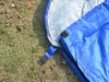 Adulto saco de dormir esportes ao ar livre acampamento caminhadas esteira cobertor viagem acampamento saco de dormir 5 cores kka7984