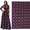 Ankara 100% polyestervax trycker tygbinta verklig vax hög kvalitet 6 meter afrikansk tyg för festklänning187y