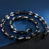11MM d'épaisseur or noir chaînes en acier inoxydable colliers 63CM 248quot Long collier de chaîne à maillons en métal lourd pour hommes bijoux masculins8641684