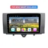 Android 2GB + 32 Go Vidéo Radio Vidéo GPS Navigation pour Benz Smart 2011-2015 Lecteur multimédia