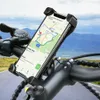 360 grader mobiltelefonhållare Universal Bike Bicycle Mount Smartphone Stand för iPhone Samsung -styret CLIP -mobiltelefon GPS BRAC7836406