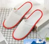 Anti-slip Disposable Slippers Travel Hotel SPA Home Guest Shoes Multi-colors one-time sandals Breathable Soft Disposable Slippers GGA2014