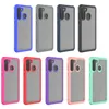 Funda protectora transparente para teléfono con marco trasero de PC para Iphone 12 Pro Max 8 7 6 Plus SE2