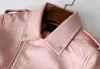 Za Classic Lederjacke für Damen, langärmelig, gelber Pu-Mantel, 5-Farben-Oberbekleidung Y190827