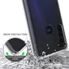 Motorola One Fusion Plus Edge E6S 2020キュリック耐性頑丈な透明な耐火性のあるバンパー保護電話ケース
