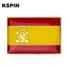 Spanien sjunker badge flagga broschation national flagga lapel pin internationella rese pins