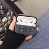 Moda Bling Diamonds caso difícil para Airpods Crystal Case Cover Girl Para Airpods 1 2 3 Airpods pro fone casos