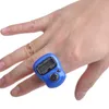 DHL FEDEX Libera la nave 1000pcs Mini Hand Hold Band Tally Counter LCD Digital Screen Finger Ring Electronic Head Count Tasbeeh Tasbih