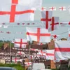 In Stock 3x5ft 90x150cm Hanging White Background Red Cross UK England Flag And Banner for Celebration Decoration7247735