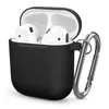 Siliconencase voor Airpods Protector Case Antilost Haak Oorbuds Case voor Apple Airpods 3 Bluetooth Oortelefoon