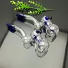 Glass Pipes Smoking blown hookah Manufacture Hand-blown bongs Hot selling gourd high-performance filter pipe