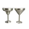 8oz Martini Glasses 스테인리스 스틸 칵테일 유리 와인 컵 칵테일 컵 바 파티 x02