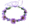 Artificial Flowers Hair Band Wedding Bride039s Flower Crown Ocean Vacation Waths Wedding Garland Hair Band Artificial Decorat9918603