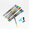 Wax dabbers Outils de dabbing avec embouts en silicone Cire de dabber de 120 mm Outil de nettoyage de tuyaux en acier inoxydable DHL