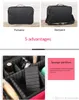 Professional makeup shoulder bag cosmetic big toolbox storage handbag with mirror travel beauty nail box messenger bags women suit8249222