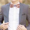 Bintangor Papillon in legno per uomo Bowtie Classic Daily Party Farfalla Abito da sposa Camicia Bowknots Cravatta Accessorio Drop Shipping