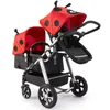 Free Twins Kinderwagen Born Black Light Carriage Multifunktions-Doppelkinderwagen aus Aluminiumlegierung1