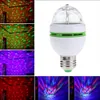 Portable multi LED bulb Mini Laser Projector DJ Disco Stage Light Xmas Party Lighting Show with E27 to EU Plug Adapter6328251