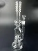 11.4Inches Glass Beaker Hookahs Dab Rig Spiral Heady Water Pipes Bongs Sea Urchin Tree Perc Oil Rigs Bubbler Smoking Pipe