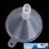 Plastik Küçük Mini Funnels Difüzör Sıvı Parfüm Şişesi Yağ Laboratu Kimyasal Sıvı Esansiyel Yağ Karışımı Parfüm Zanaat Toptan DBC BH2633