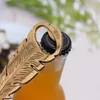 Eleganti bomboniere regalo piume di pavone apribottiglie birra bomboniere souvenir omaggi per gli ospiti LX2481