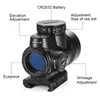 Trijicon Mro Style Holographic Red Dot Sight Optic Scope Tactical Gear Airsoft med 20 mm Scope Mount för jaktgevär